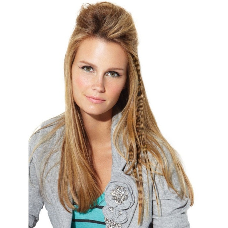 16″ Tiger Print Hair Extensions (1pc) | Discontinued