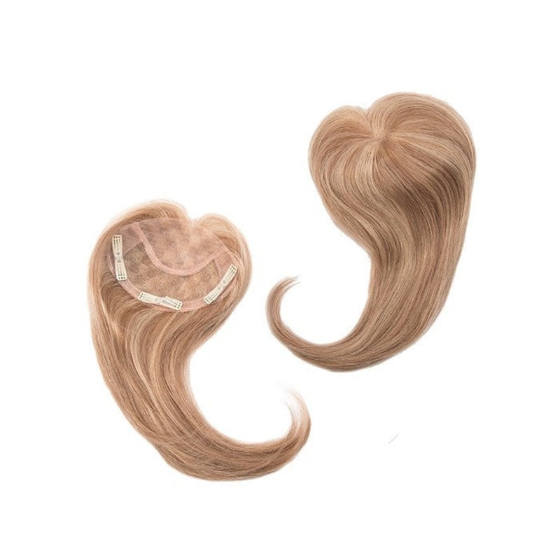 Add-On Front | Human Hair Topper (Full Mono) | DISCONTINUED BLACK