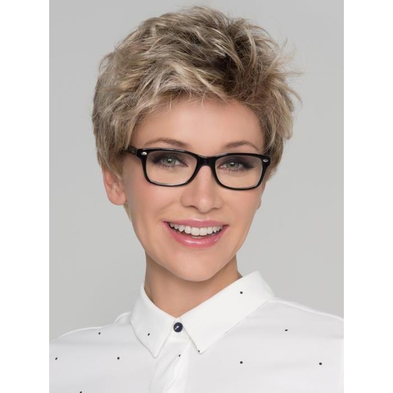 Alba Comfort | Synthetic Lace Front Wig (Mono Top) NOUGAT-MIX