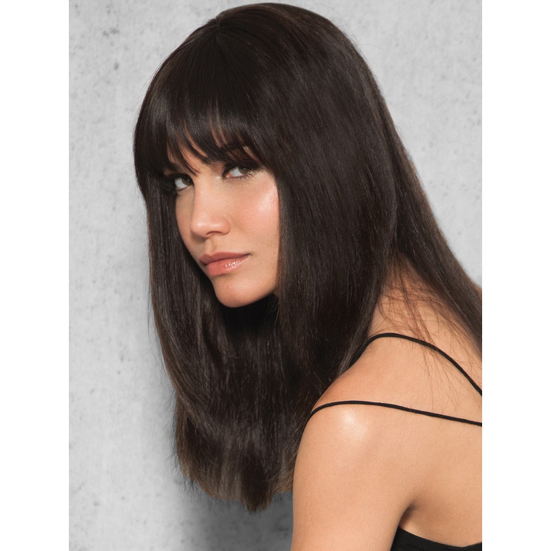 clip in bang human hair R7HH strawberry blonde