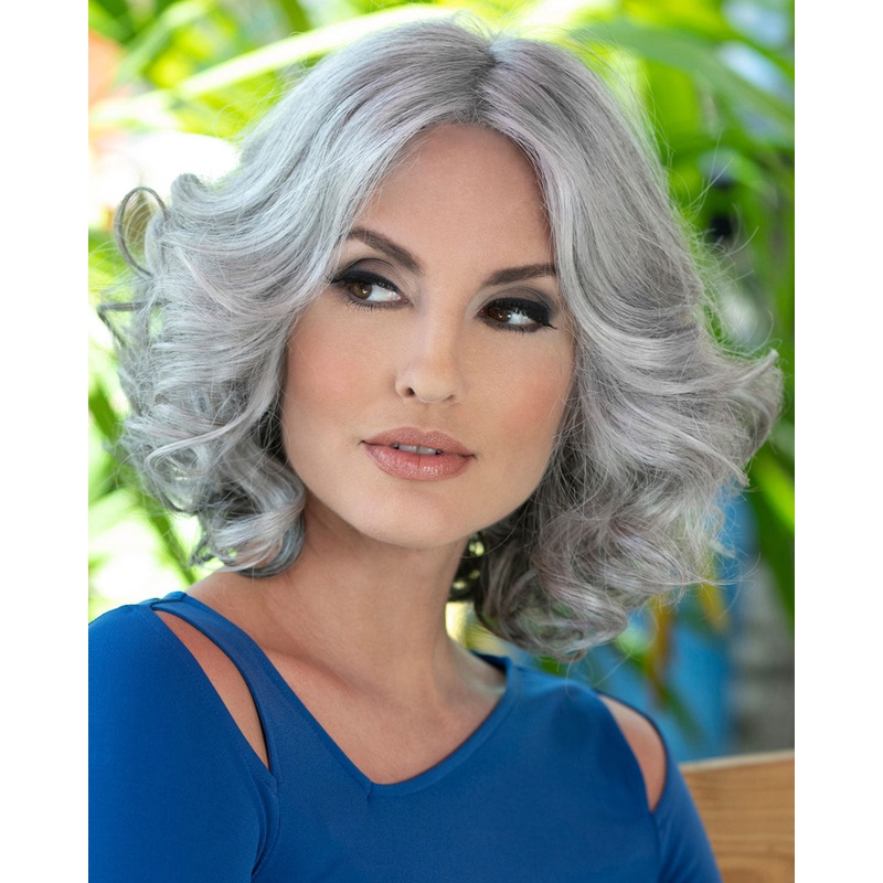 Isabella | Lace Front & Monofilament Top Human Hair Blend Wig by Envy Almond Breeze