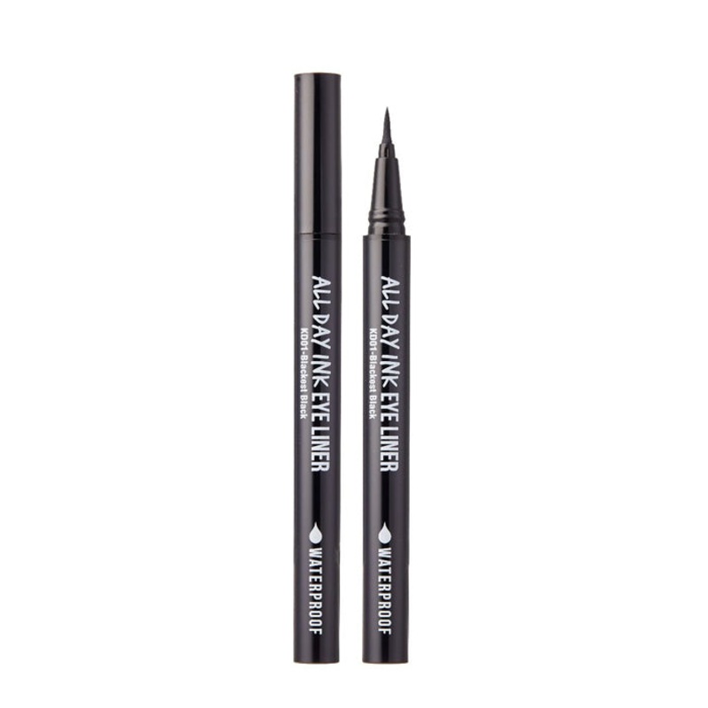 KISS New York All Day Ink Waterproof Eyeliner BLACKEST_BLACK