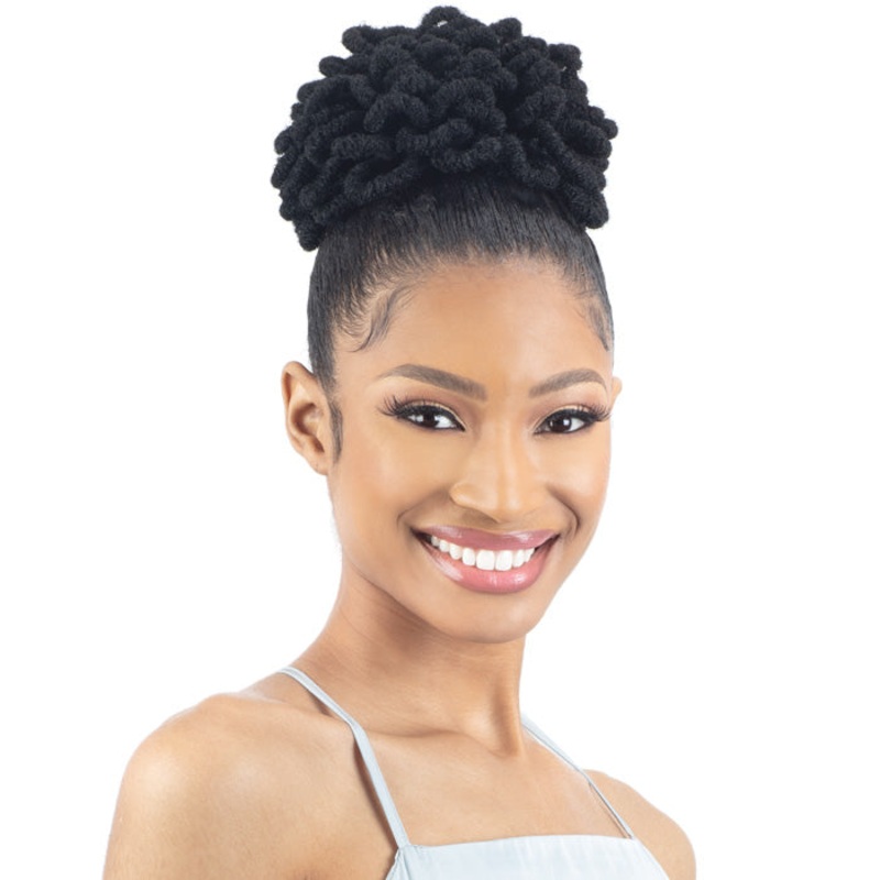 Model Model Drawstring Ponytail – LOC PETAL 1