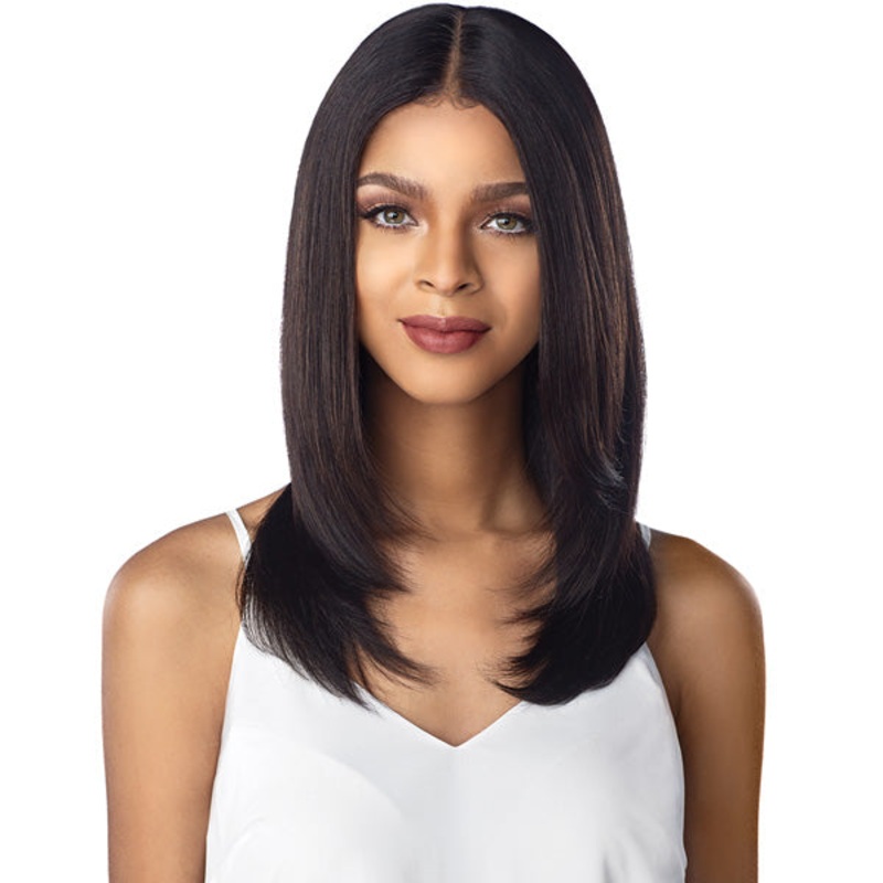Sensationnel Unprocessed Virgin Human Hair 10A Lace Front Wig – STRAIGHT 613