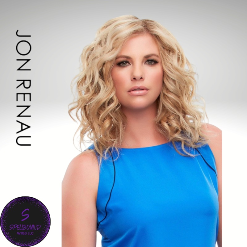 Top Full 12″ Human Hair – Human Hair Topper Collection by Jon Renau 4RN – Natural Dark Brown (Renau Naturals HH)