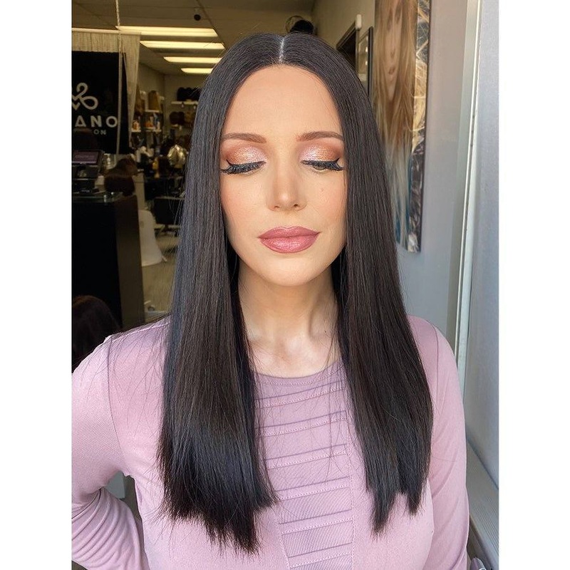 20″ Divine Lace Top Wig Soft Black