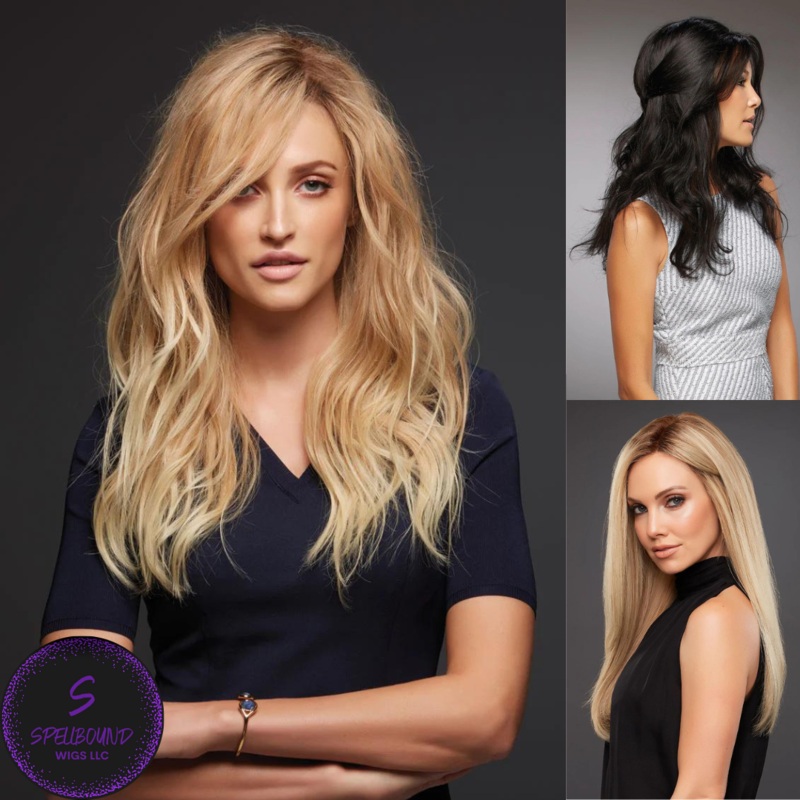 Blake (Petite, Average, Large) – Human Hair Wigs Collection by Jon Renau Petite 1B HH – Hot Fudge