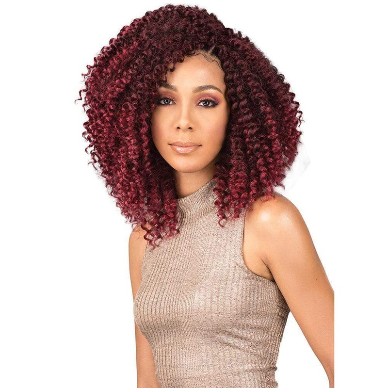 Bobbi Boss Synthetic Crochet Hair – Water Wave 10″ 1 JET BLACK