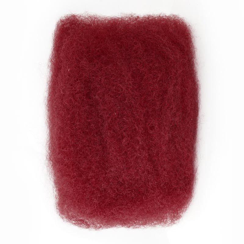 CLEARANCE SALE| QRed Color Afro Kinky Bulk Human Hair #QRed 10” 3 Packs (Full Head)