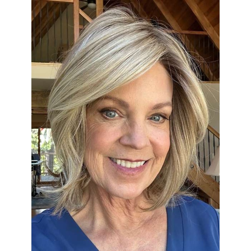 Elizabeth | HF Synthetic Lace Front Wig (Mono Top) 1B