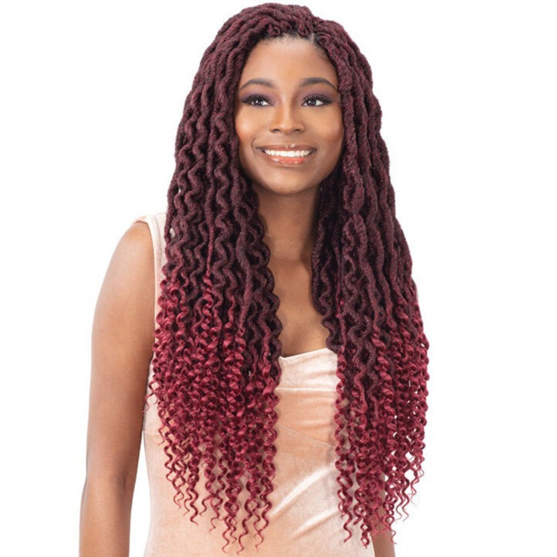 Freetress Crochet Braid 2X Pre-Stretched Royal Gorgeous Loc Braid 22″ 1