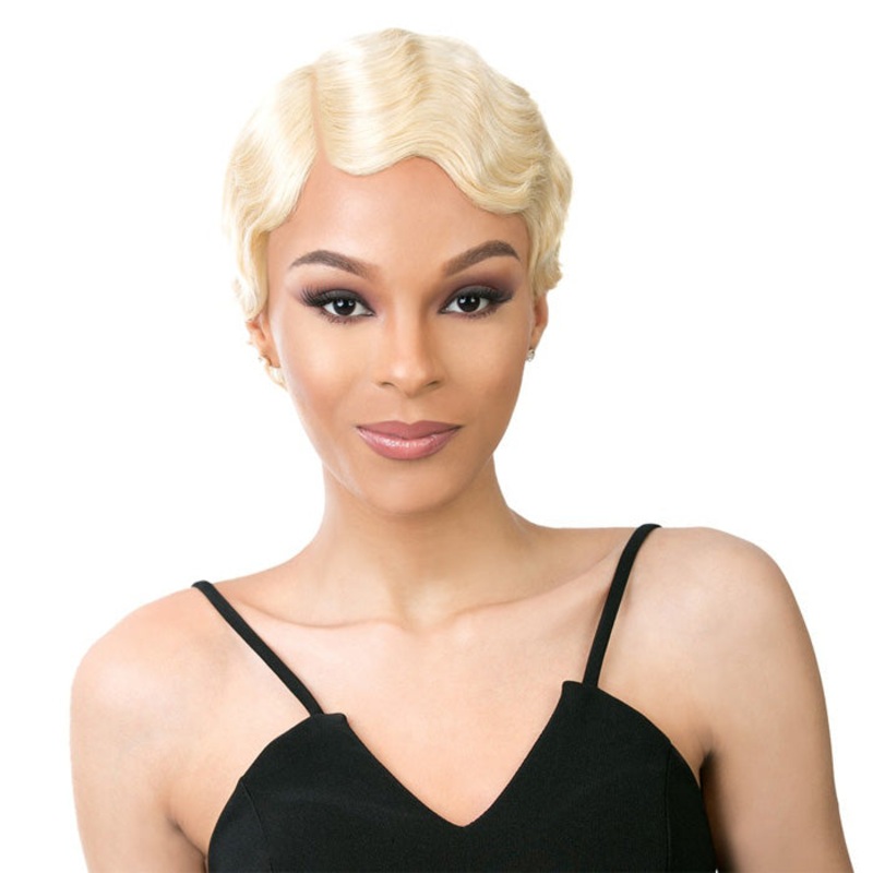 It’s a Wig 100% Human Hair Lace Front Wig – LACE HH FINGER ROLL