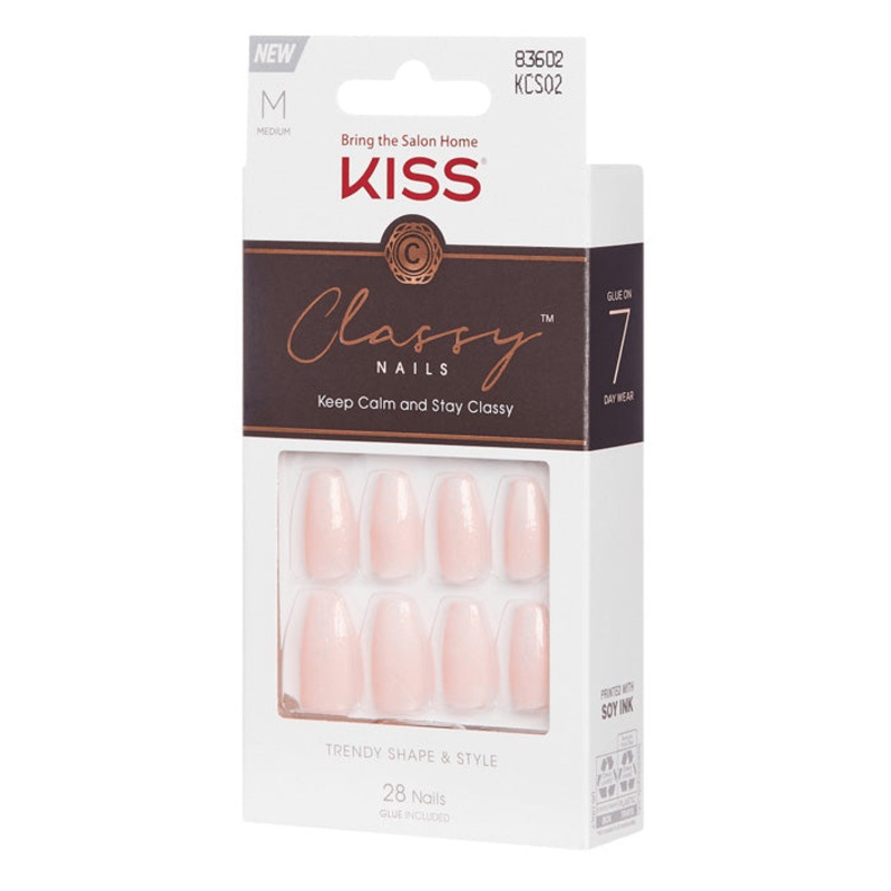 Kiss Charry Trendy Shape & Style Medium 28 Nails – KCS02 GM_KCS02