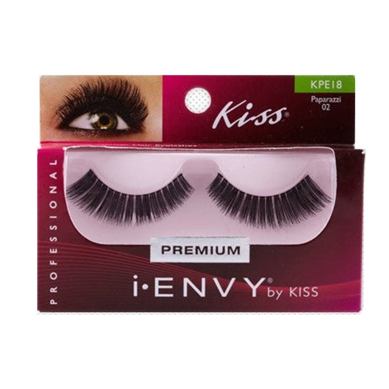 Kiss i-Envy Premium Human Hair Lashes – Paparazzi 02 KPE18 KPE18 Paparazzi 02
