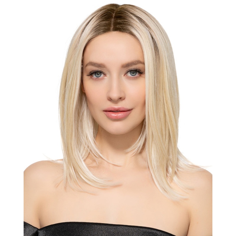 Undercut Bob | Lace Front & Monofilament Top Synthetic Wig by TressAllure 1