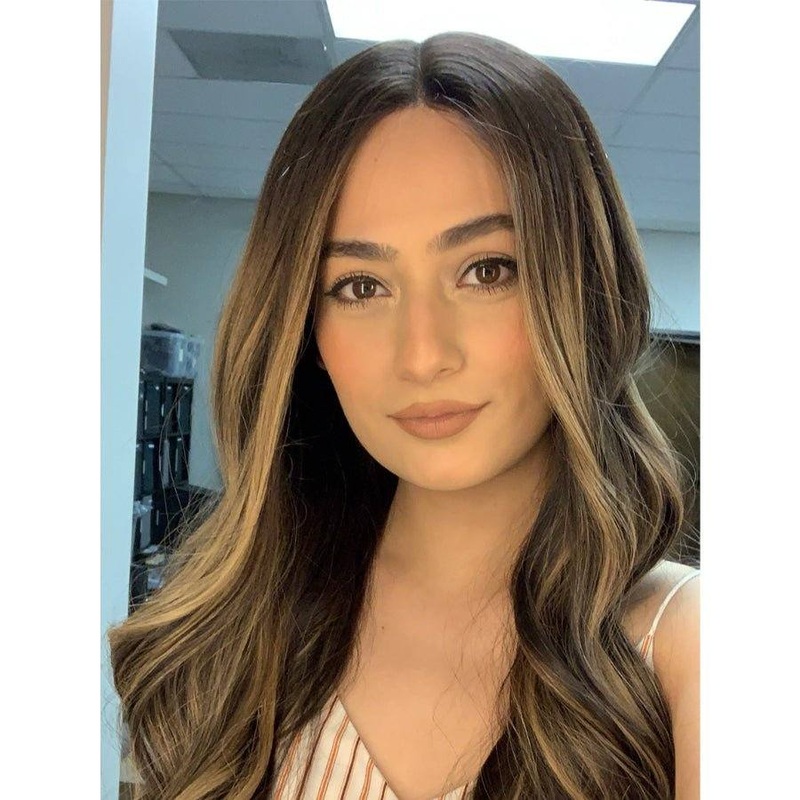 24″ Divine Luxe Lace Top Wig #1B Black w/ Balayage Service