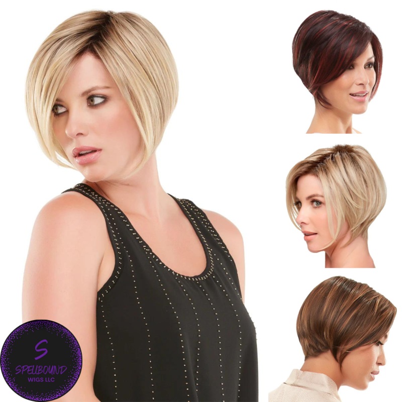 Ignite (Petite and Large) – HD Synthetic Wig Collection by Jon Renau Petite HD 1B – Hot Fudge