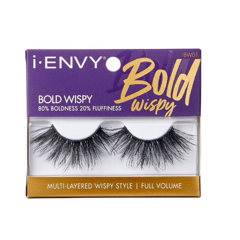 Kiss i-envy Eyelashes BOLD WISPY IBW01
