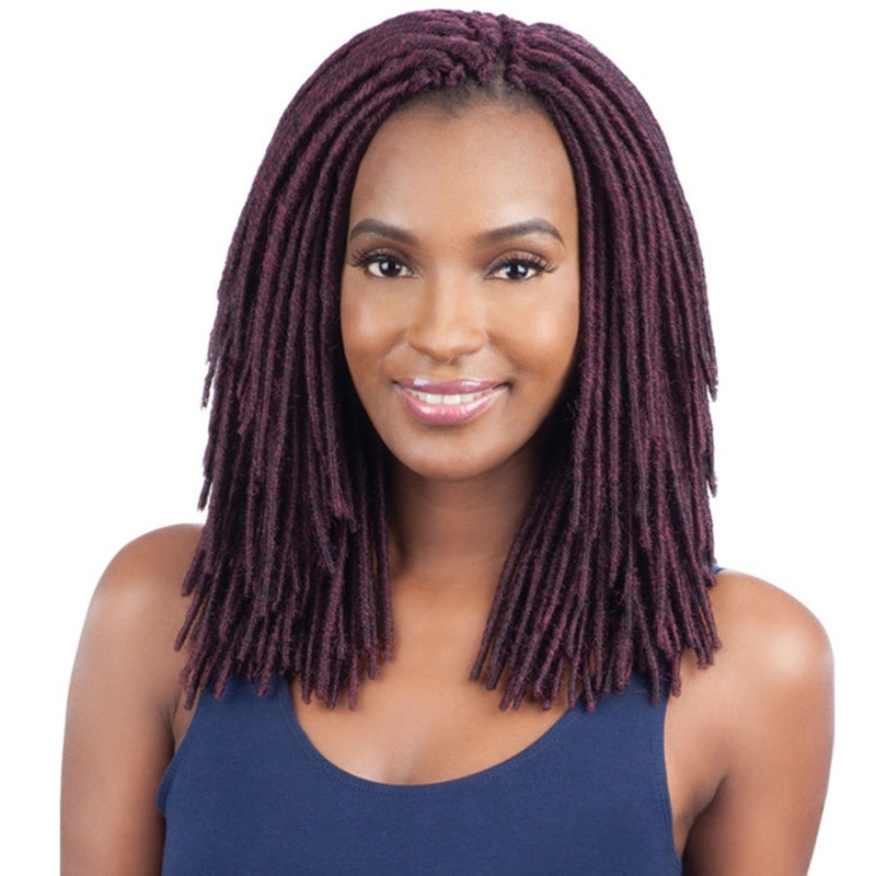 Model Model Glance Crochet Braid 2X MEDIUM SOFT FAUX LOC 10 Inch 1