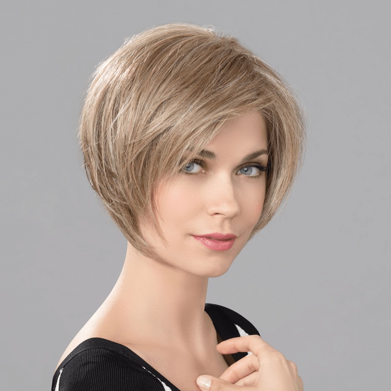 Promise MONO PART Human Hair / Heat Friendly Synthetic Wig by Ellen Wille Champagne Rooted