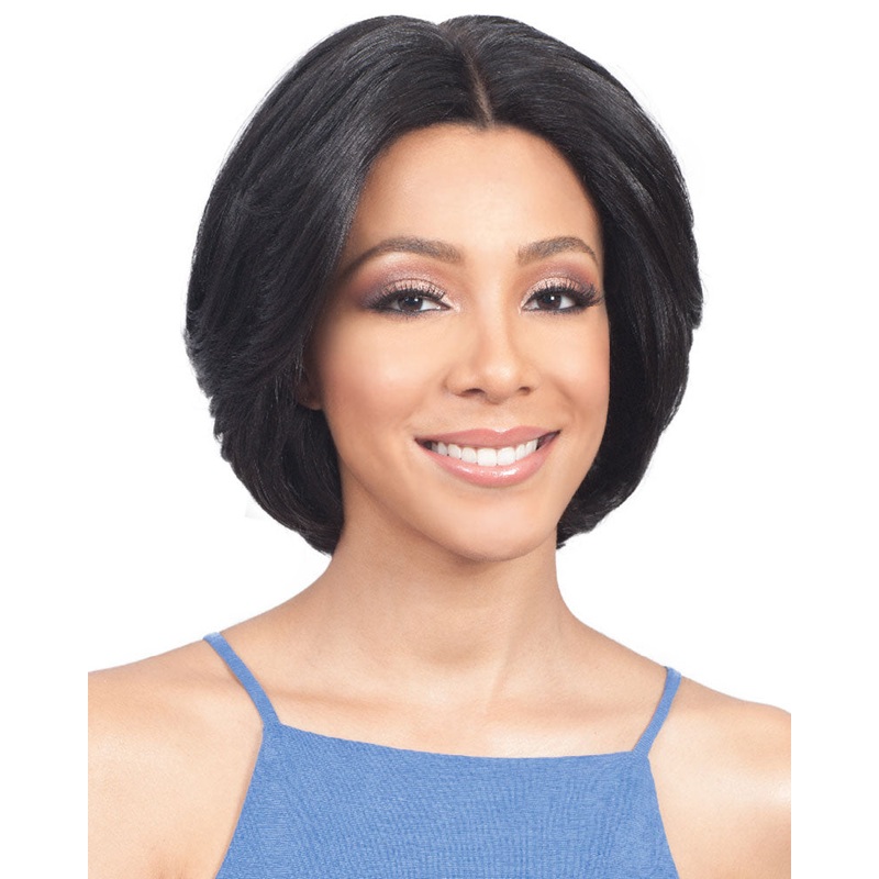 Ria | Lace Front Human Hair Blend Wig by Bobbi Boss 1