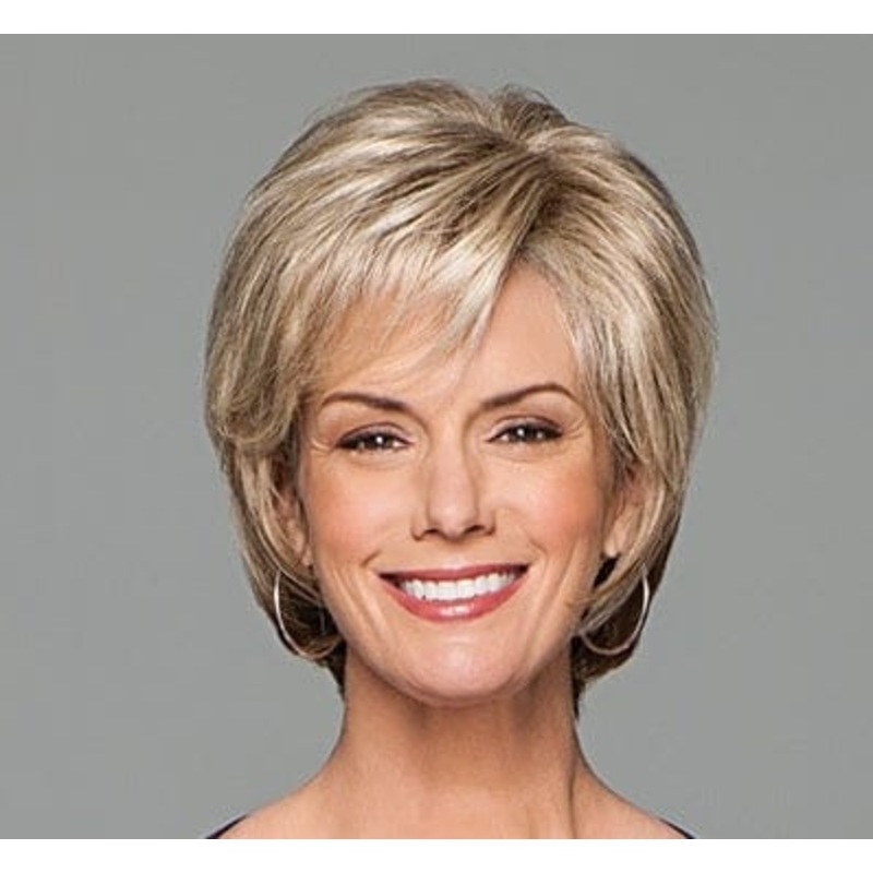 Prodigy Short Layered Wig by Gabor G4+ Dark Chocolate Mist