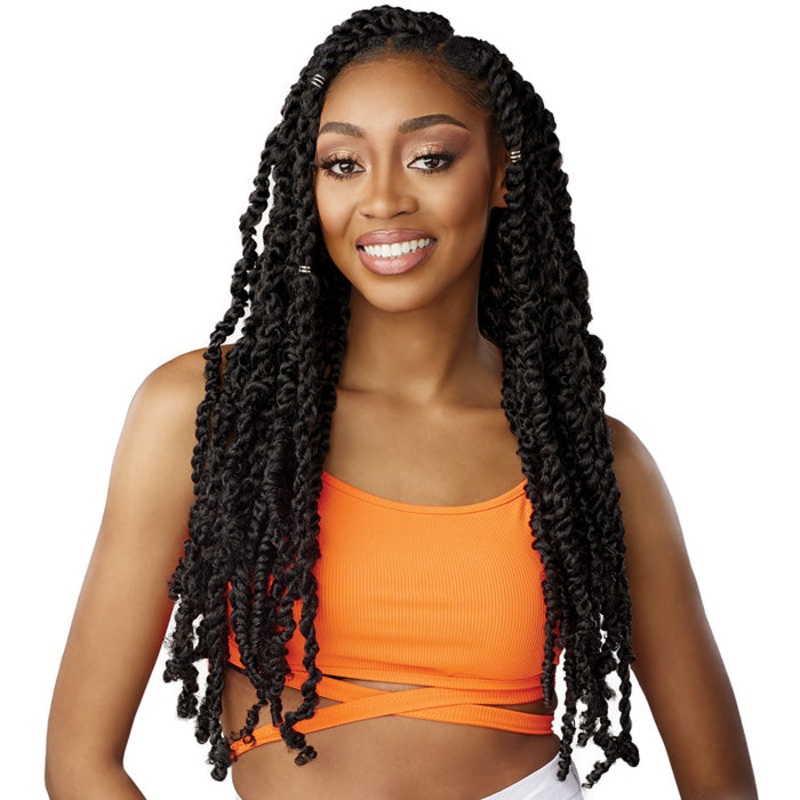 Sensationnel Lulutress Pre-Looped Crochet Braid – 3X FLUFFY PASSION TWIST 20 1