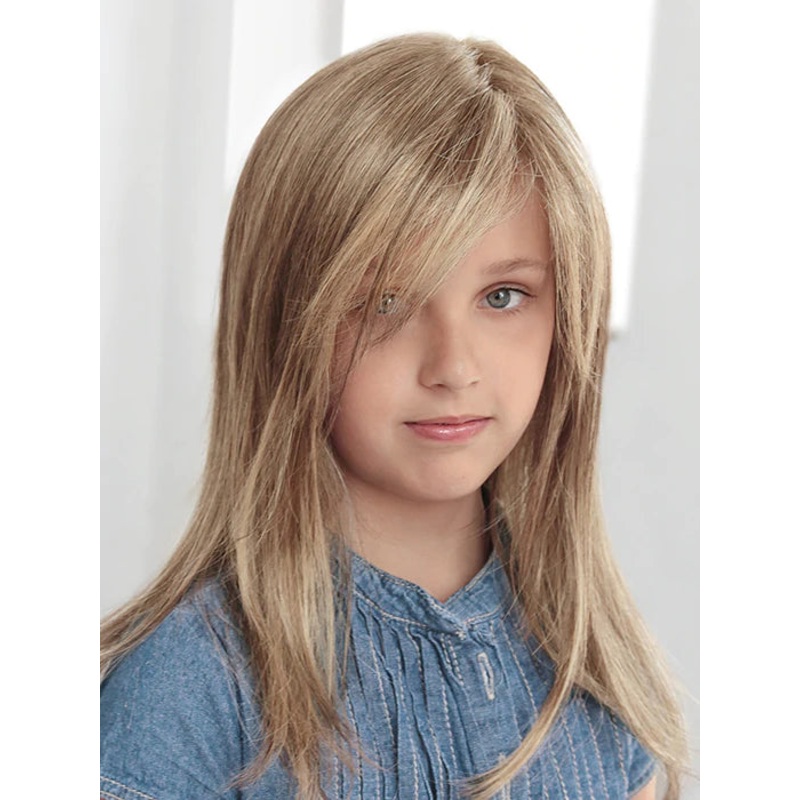 Anne Nature | Kids Human Hair Wig | Ellen Wille Dark Brown Ultra Petite
