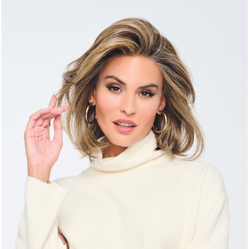 Flying Solo Lace Front Wig By Raquel Welch RL10/12 Sunlit Chestnut