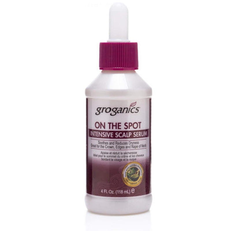 Groganics DHT Blocker System On the Spot Itch Relief Scalp Medicine Drops 4 oz 4 oz