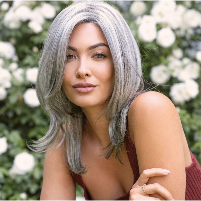 Jodie Lace Front Wig by Rene of Paris | Orchid Collection Salt & Pepper