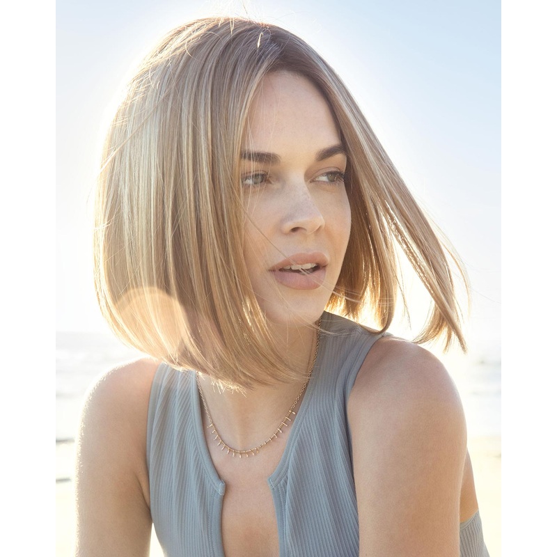 Ori | Lace Front & Monofilament Synthetic Wig by Amore Dark Chocolate