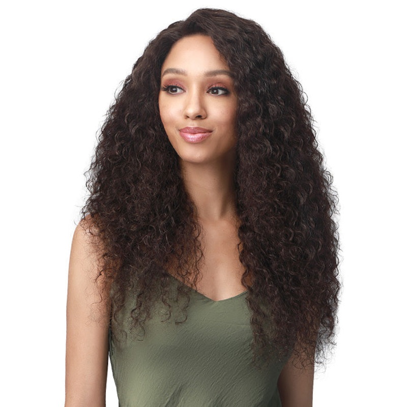 Bobbi Boss 100% Unprocessed Human Hair 360 LACE PERIMETER 13X4 HD Lace Frontal Wig – SALMA NATURAL