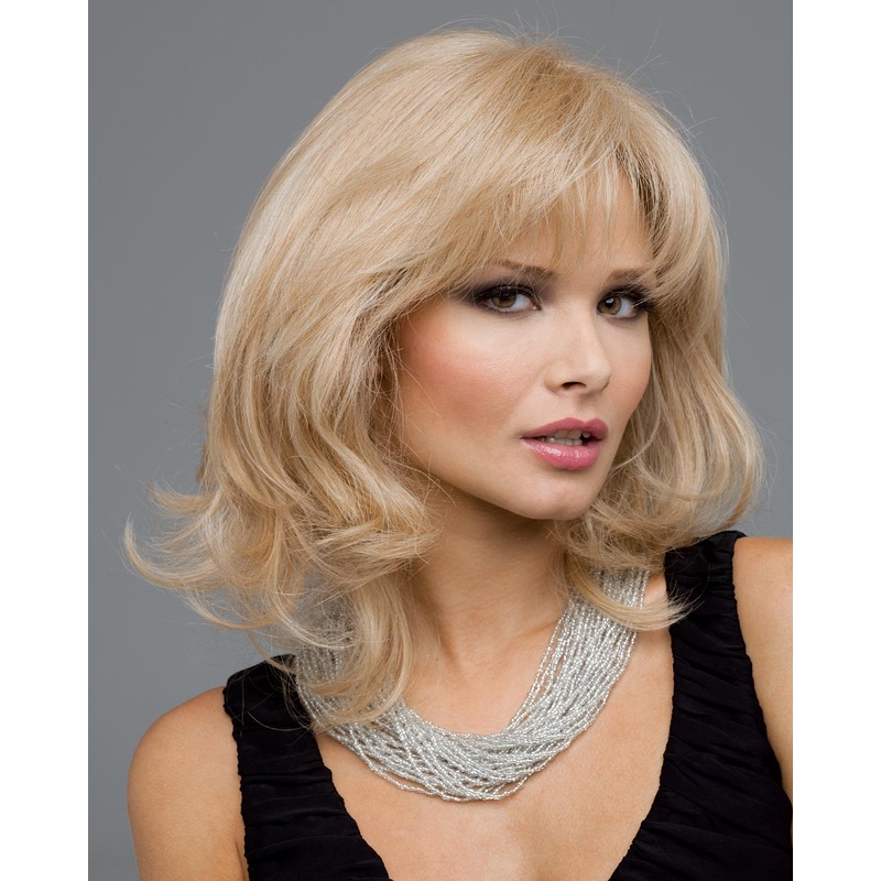 Danielle | Lace Front & Monofilament Human Hair Blend Wig by Envy Almond Breeze