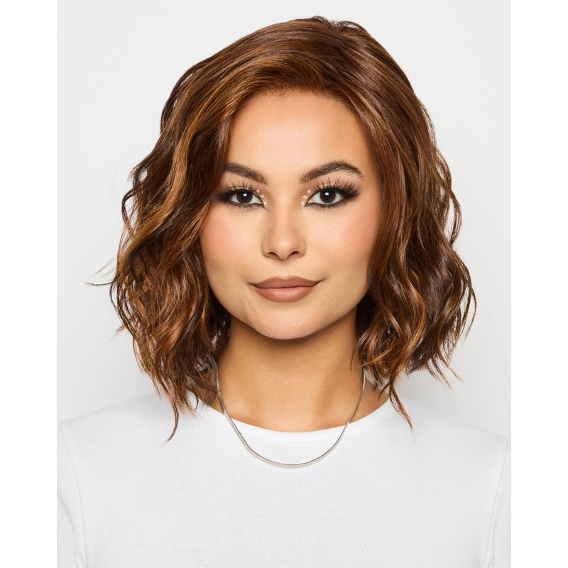 Nyx | Lace Front & Monofilament Part Synthetic Wig by Rene of Paris Spiced Brown