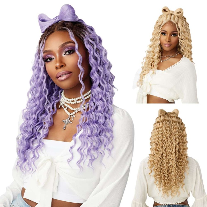 Sensationnel Festi-Gal Shear Muse Glueless HD Lace Front Wig – Ribbon Gal BLACK