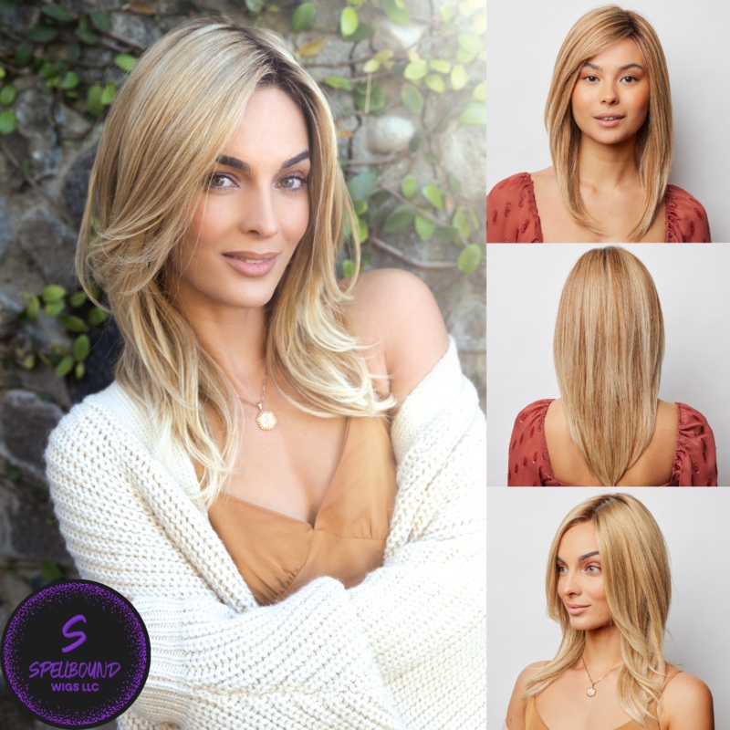 Thea (Remy Human Hair) – 100% Hand Tied Lace Front Collection by Amore Brown Spice