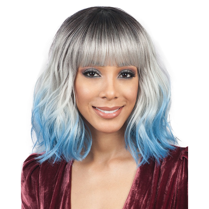Zendaya Bang | Synthetic Wig by Bobbi Boss 1