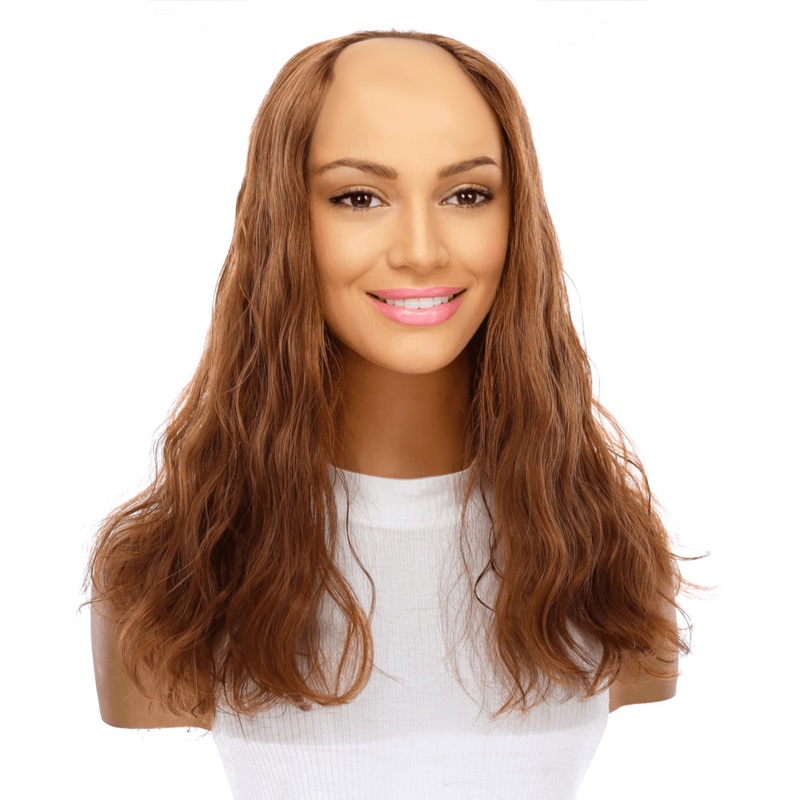 18″ U-Shape Topper Copper Wavy