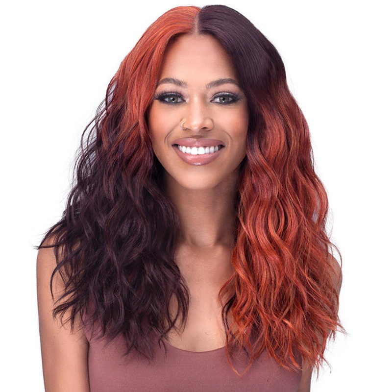 Bobbi Boss Glueless 13×6 Free-Parting HD Lace Front Wig – MLF661 POLARIS – Free-Fleep Color 1