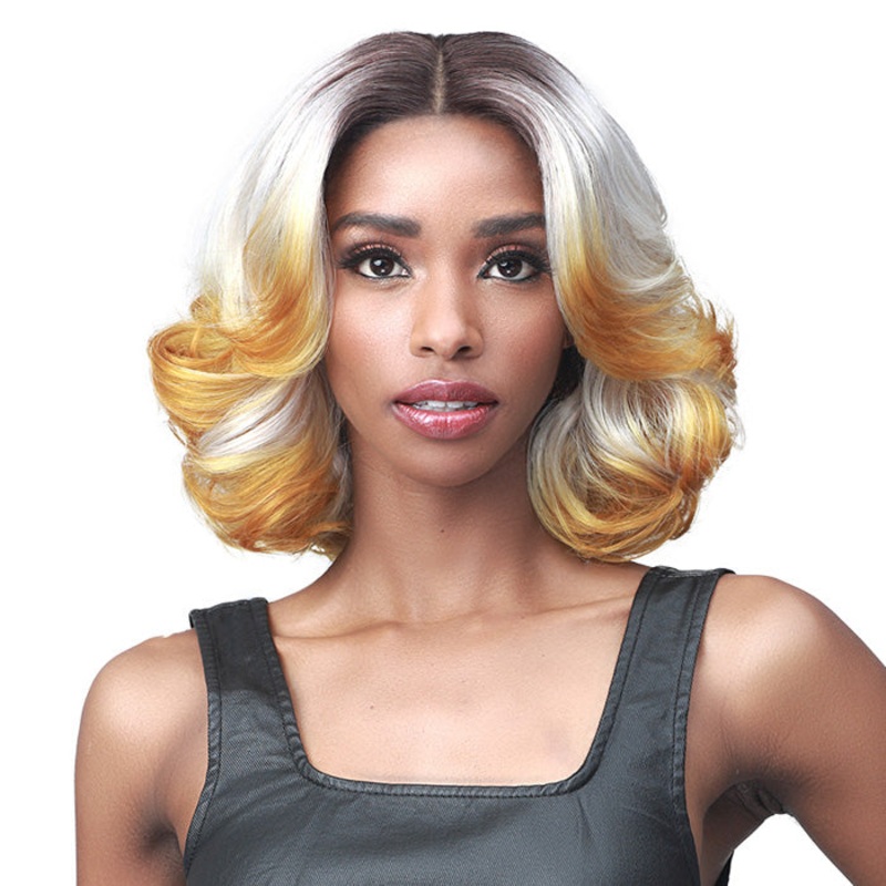 Bobbi Boss HD Lace Deep Part Front Wig – MLF563 BENA TTL1B/6013