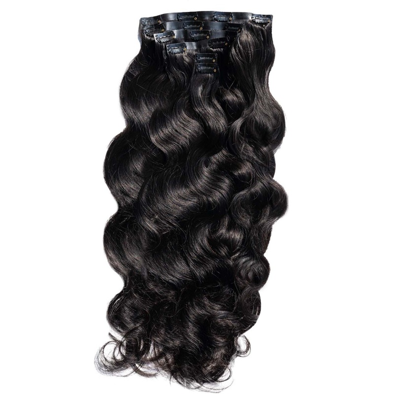 Body Wave Seamless Clip-in Extensions 14″ Body Wave