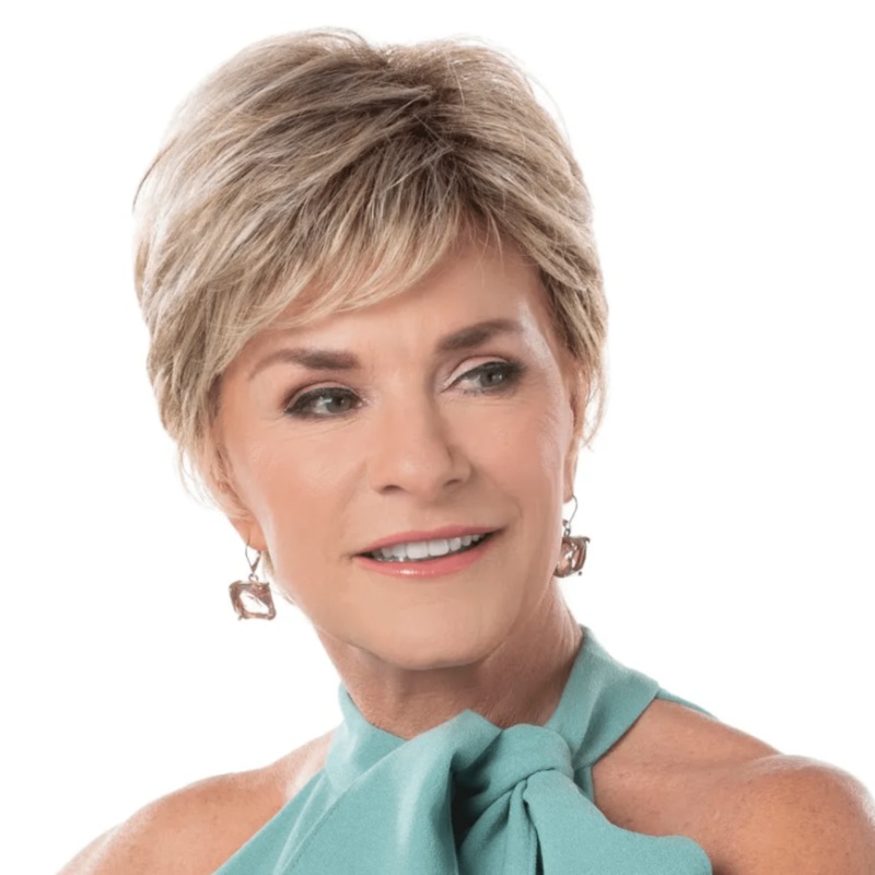 Simplicity Wig by Toni Brattin (average size) Brown Blonde