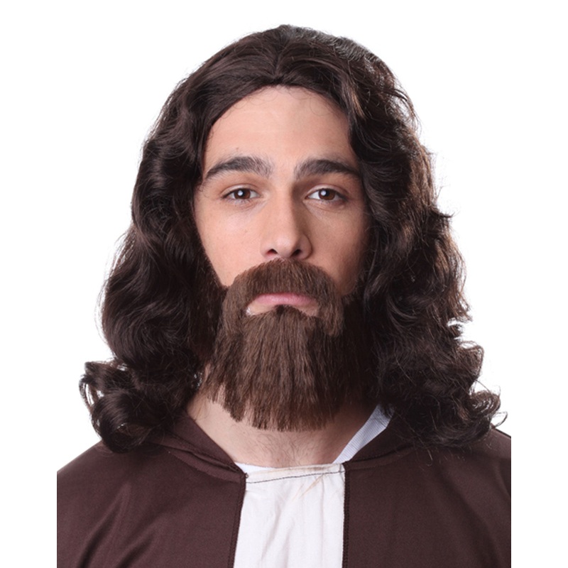 Jesus Wig Set | by Sepia Costume Wigs 8 – Brown