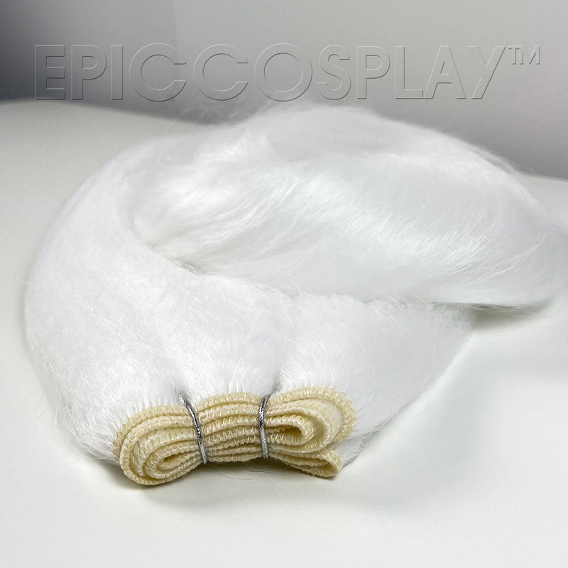 Crimped 35” Weft Extension – Classic White