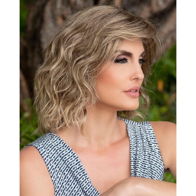 Dakota | Monofilament Part Synthetic Wig by Envy Almond Breeze