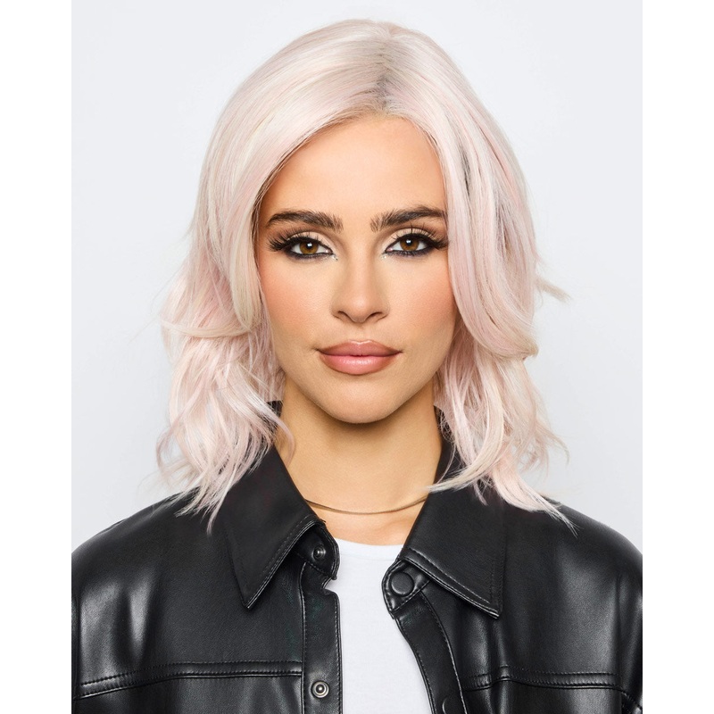 Dazzling Wavez | Lace Front & Monofilament Part Synthetic Wig by Rene of Paris Icy Petal