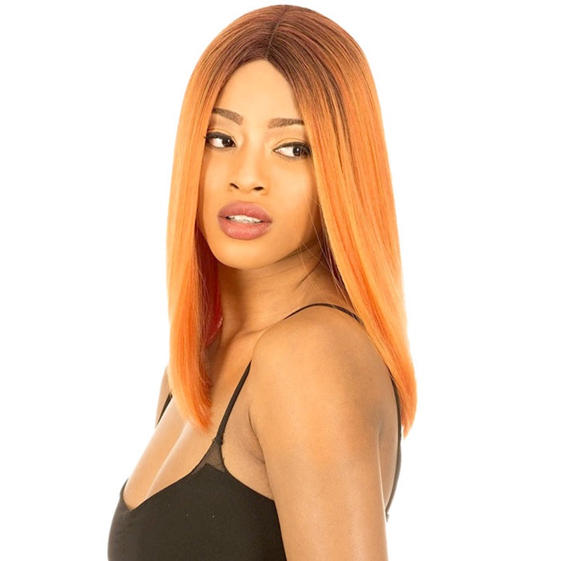 New Born Free Magic Lace Front Curved Part Wig – MLC203 1