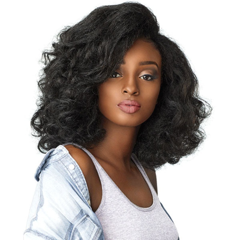 Sensationnel Instant Weave Curls Kinks & CO Half Wig – TOP LADY 1