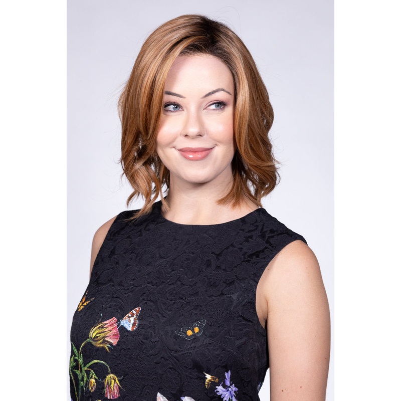 Teresa Brown Sugar Blonde Rooted